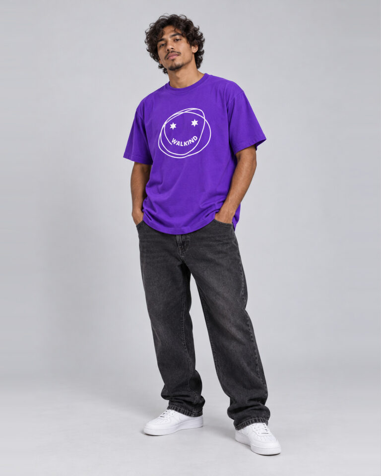 camiseta walkind smilie star