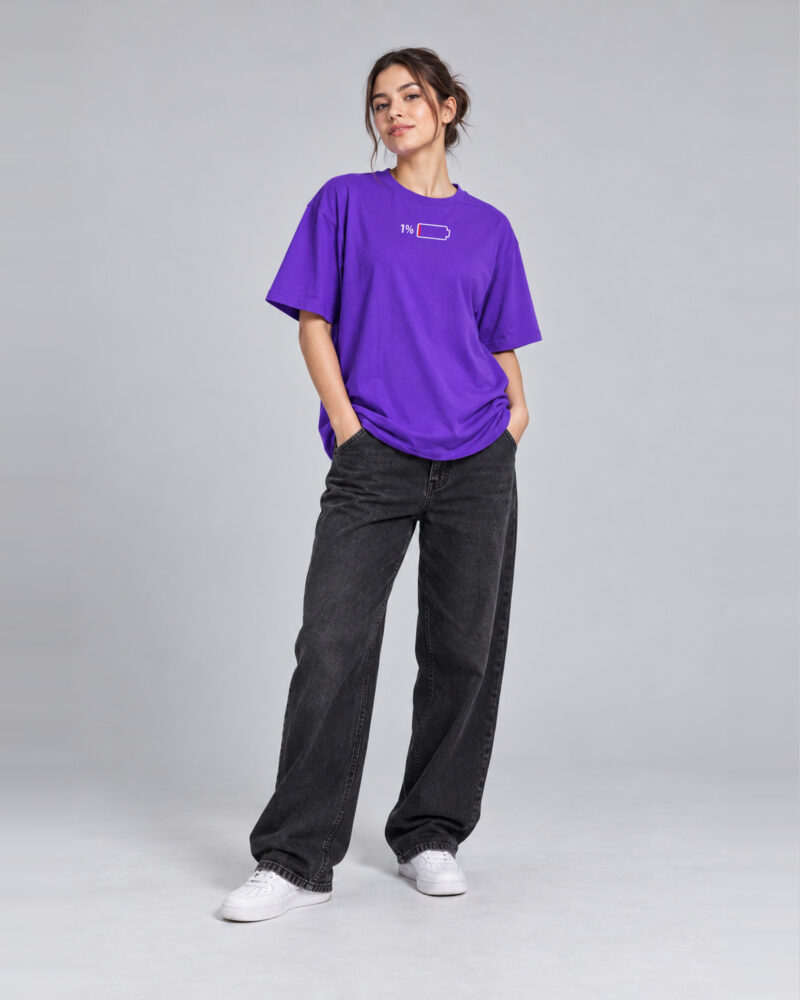 Roxo — camiseta walkind unloaded