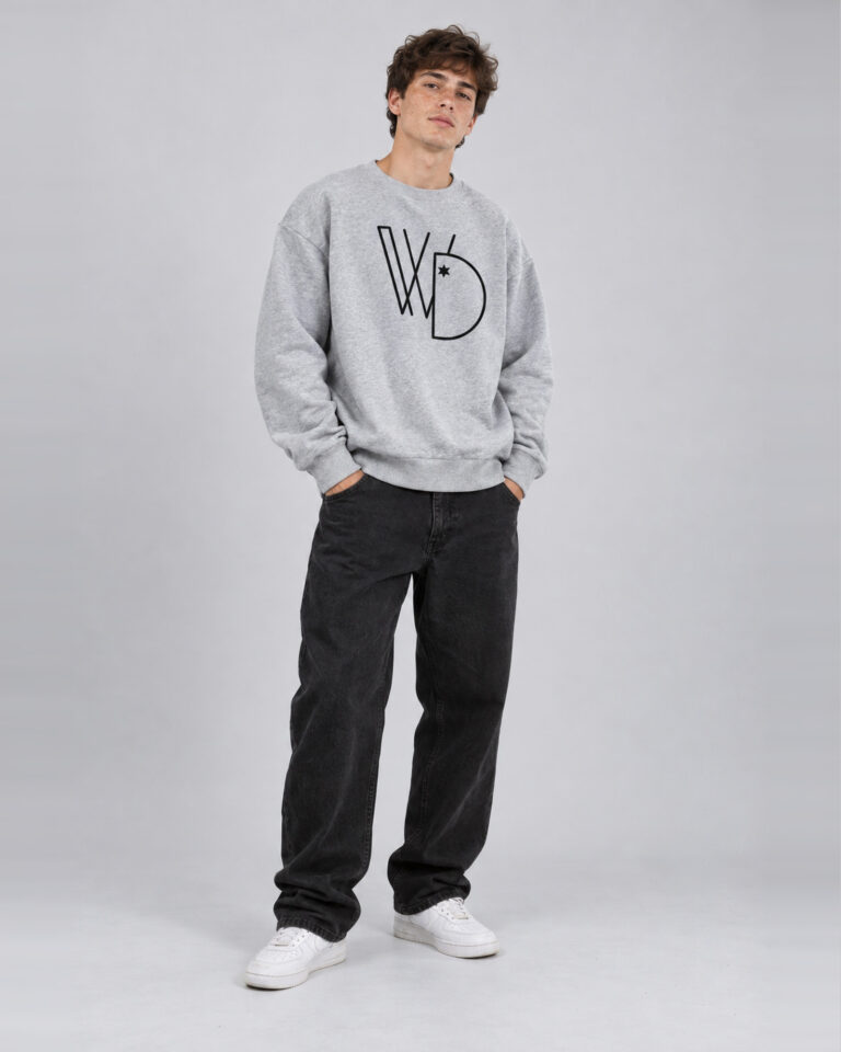 moletom gola careca walkind logobox