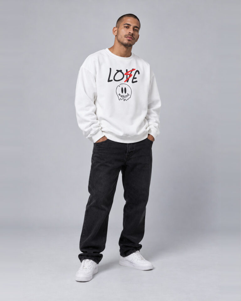 moletom gola careca walkind love lose