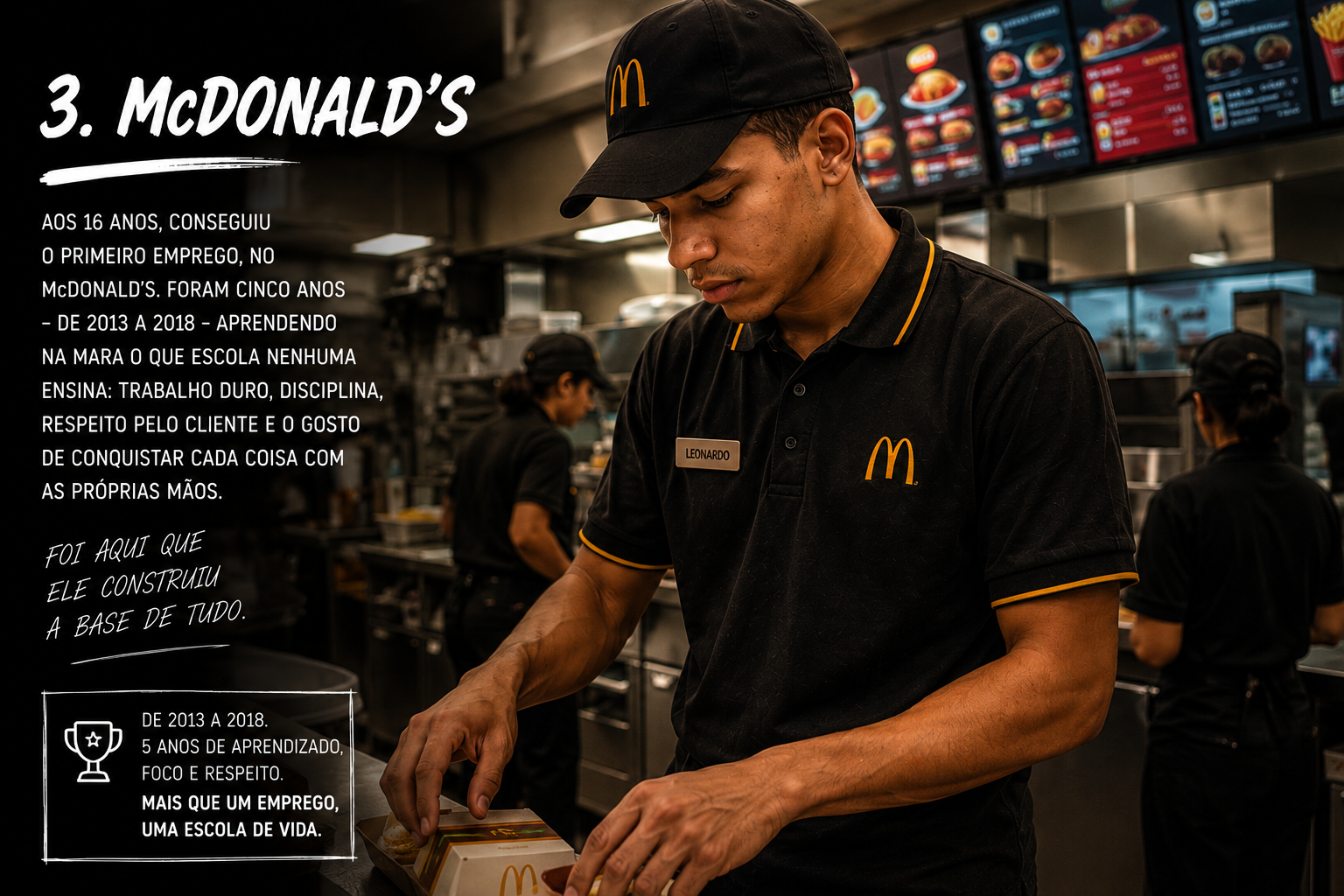 Capitulo 3: McDonald's - onde a base foi construida